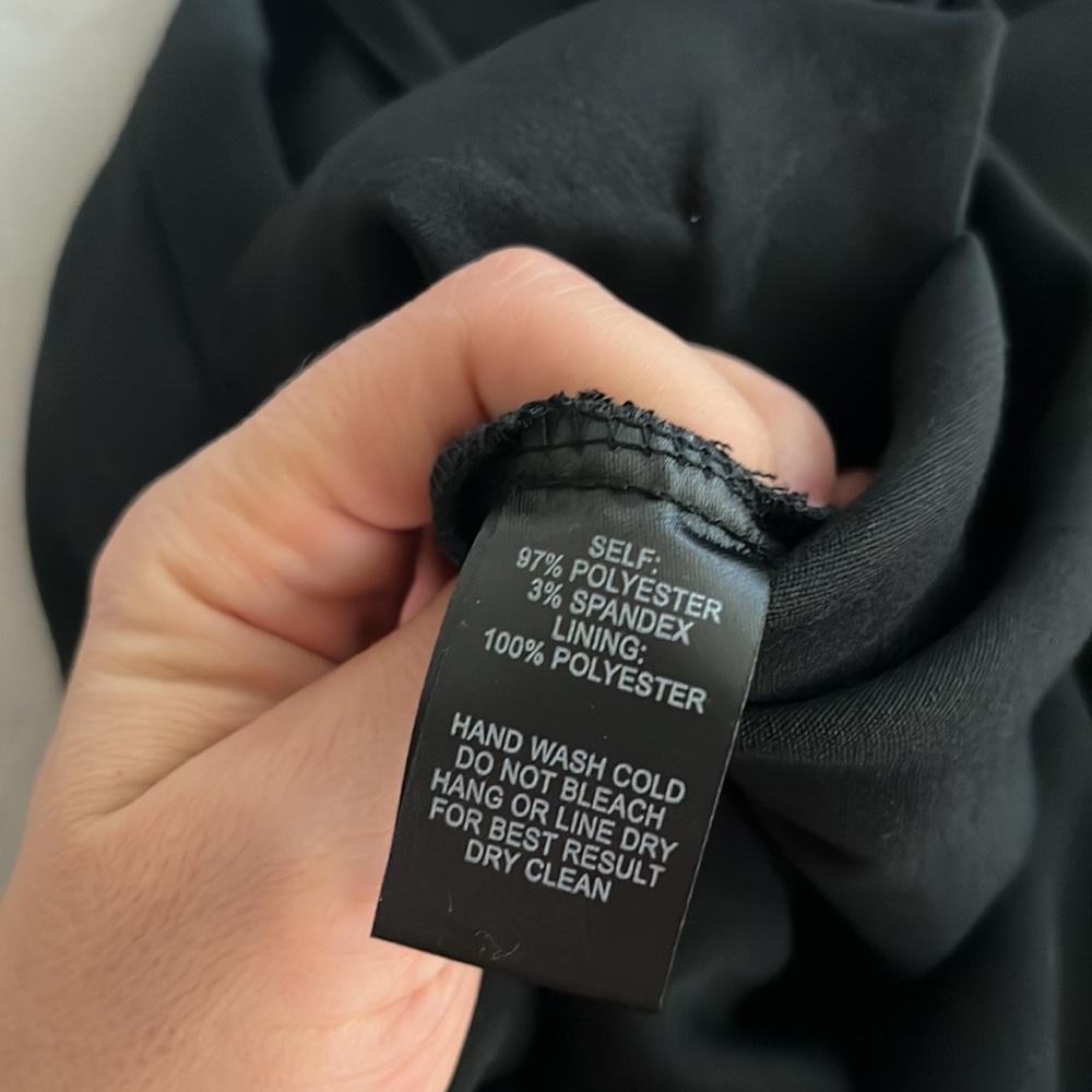 Midi black dress with ruffles from Lulu’s - Picture 10 of 10